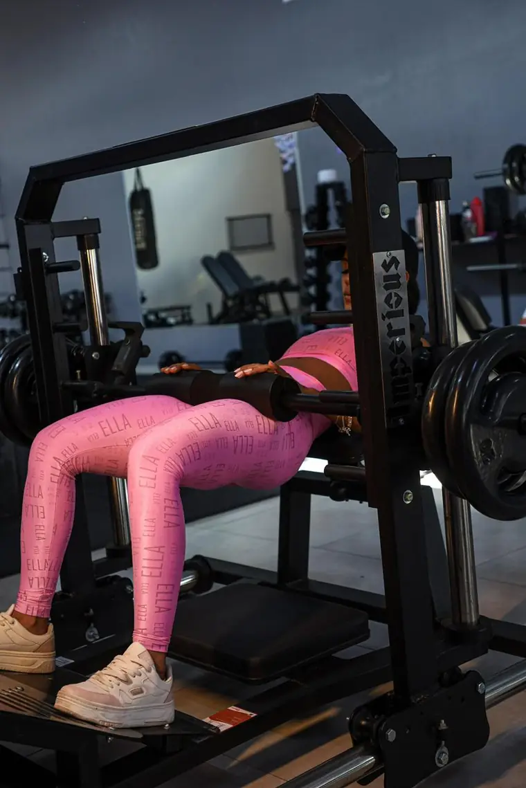 Stefany treinando